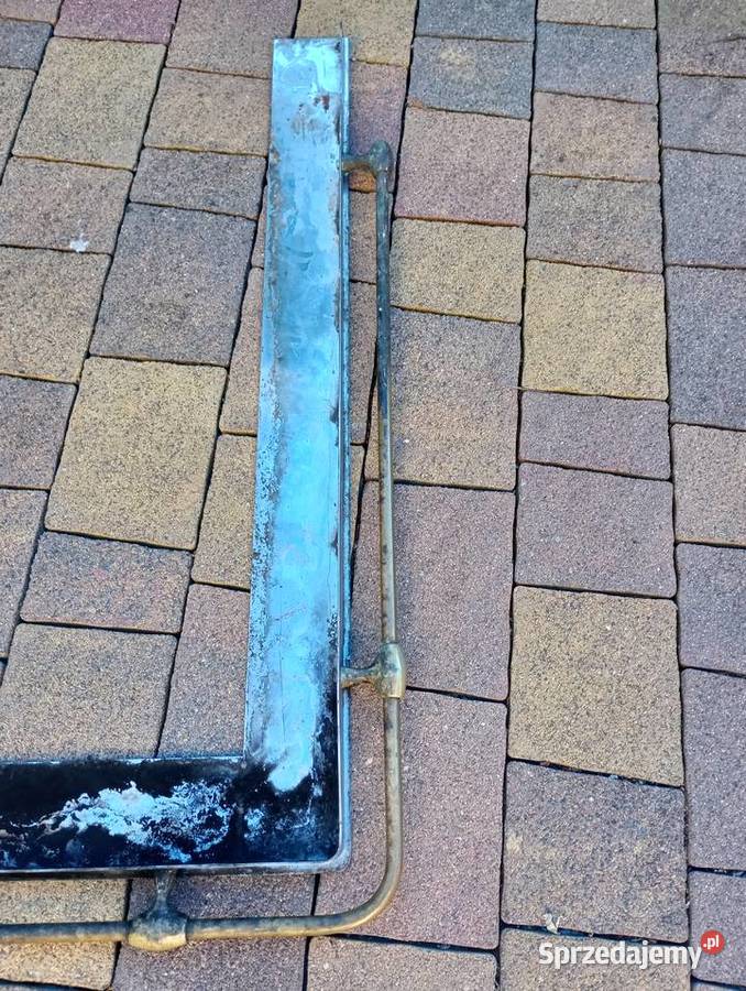 Winkiel rama do kuchni pieca reling mosiądz łódzkie Radomsko