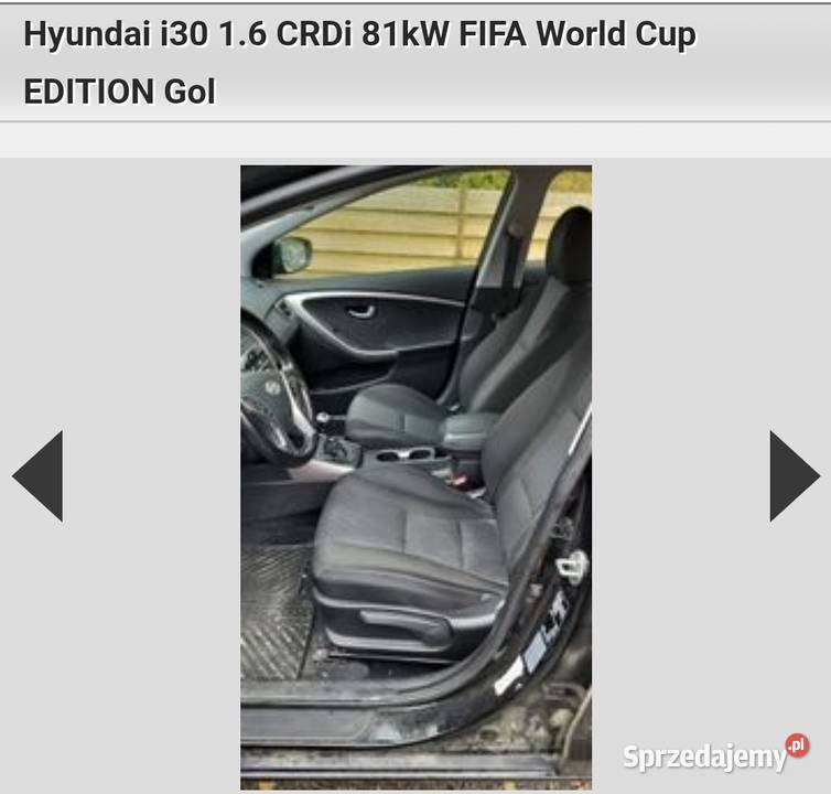 Hyundai i30 16 diesel Jelcz-Laskowice