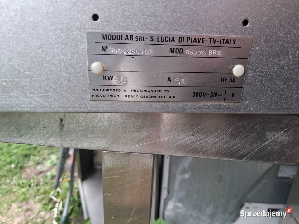 Patelnia uchylna gastronomiczna Modular lubuskie Jeziory Dolne