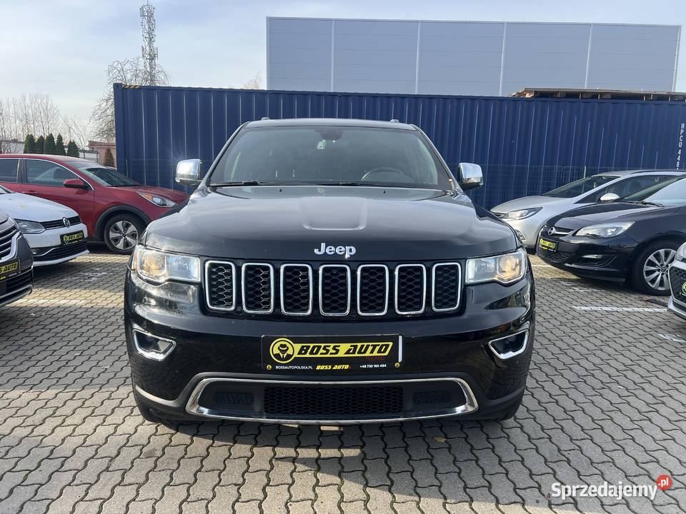 Jeep Grand Cherokee 2018 podgrzewane fotele mazowieckie Warszawa