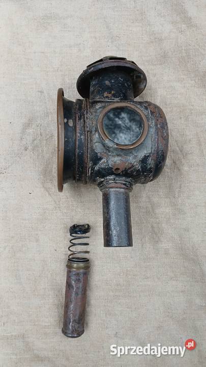 Stara lampa powozowa na świeczkę Warszawa
