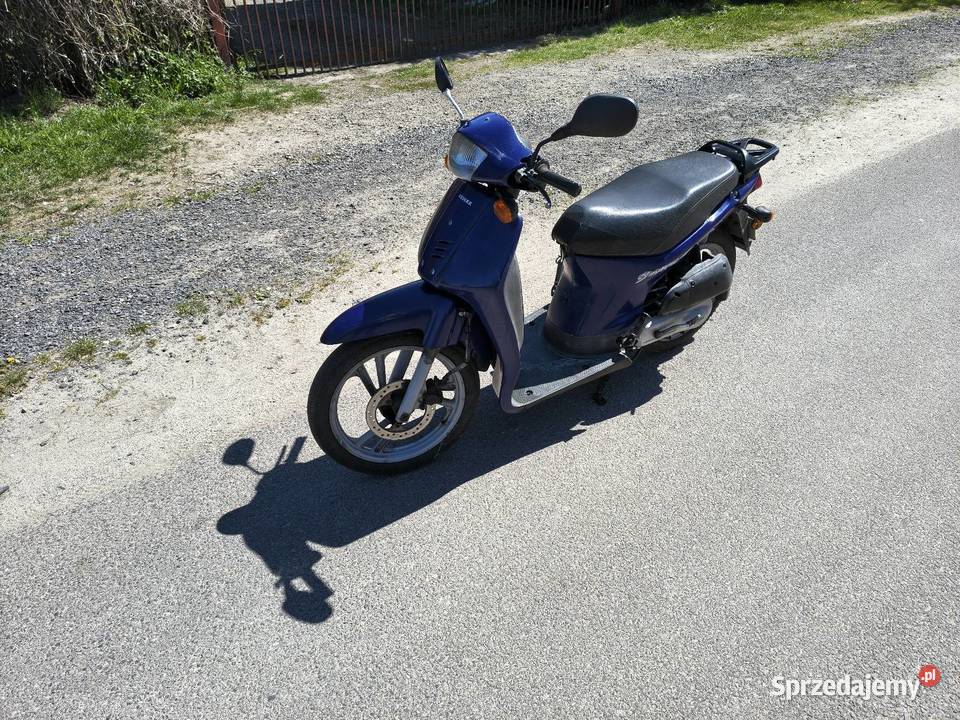 Honda scoopy 50 2t nieuszkodzony Motocykle, skutery, quady wielkopolskie Dąbrówka