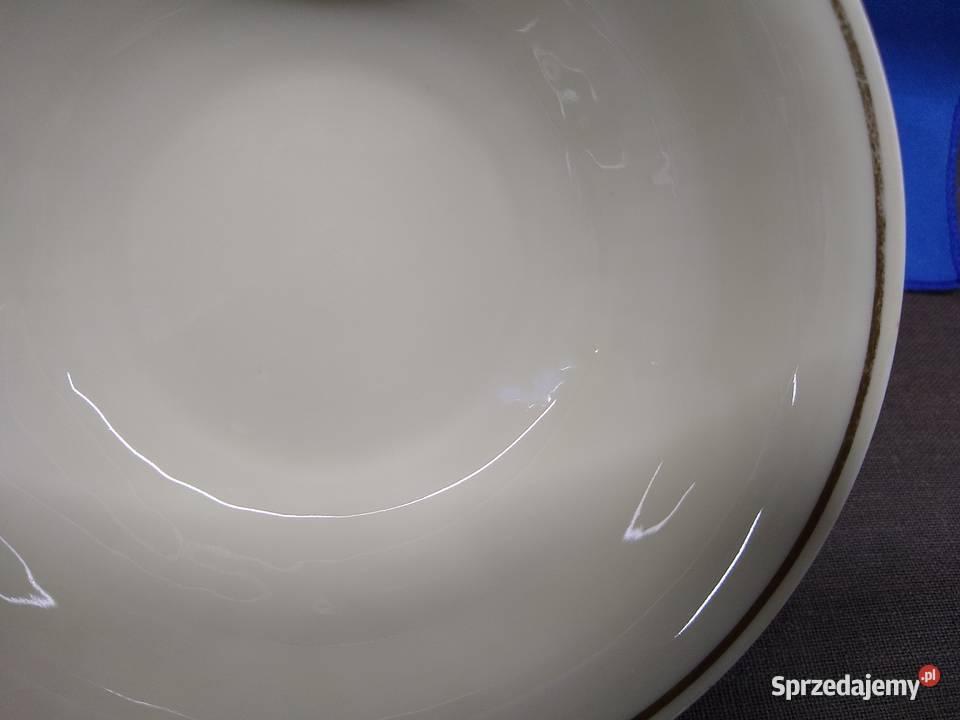 Bulionówki z podstawką Rosenthal Sanssouci ecru Porcelana i szkło