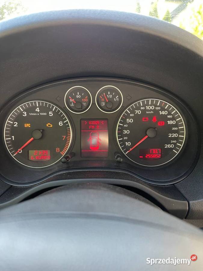 Audi A3 20 FSI oryginalny Sline 17 Skóra Czarny Radom