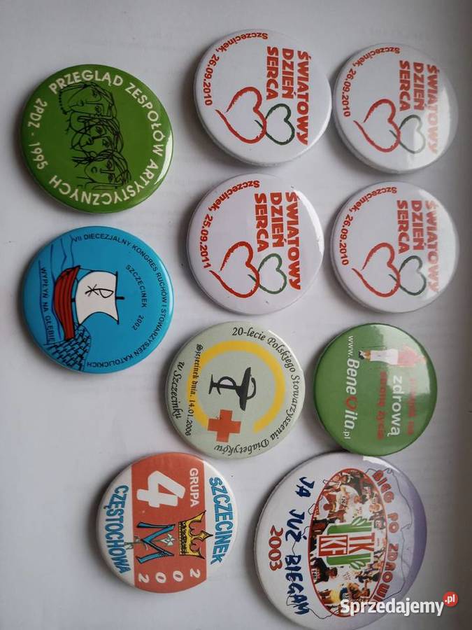 Przypinki kolekcjonera Szczecinek