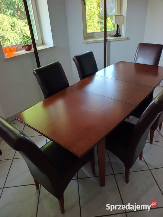 Stół z krzesłami 90cm Wrocław