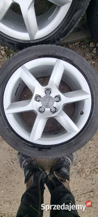 Alufelgi Audi 5x112 7J R17 ET26 Komplet Błażowa sprzedam