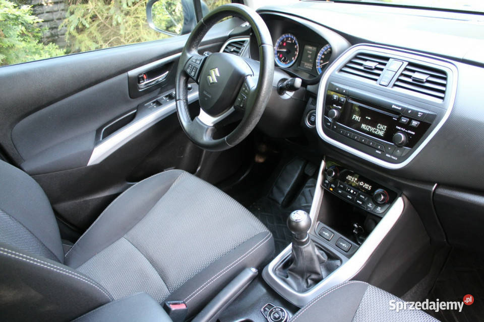 Suzuki SX4 SCross Benzyna 120 4x4 Przebieg 108 elektrochrom. lusterka boczne dolnośląskie Lubań