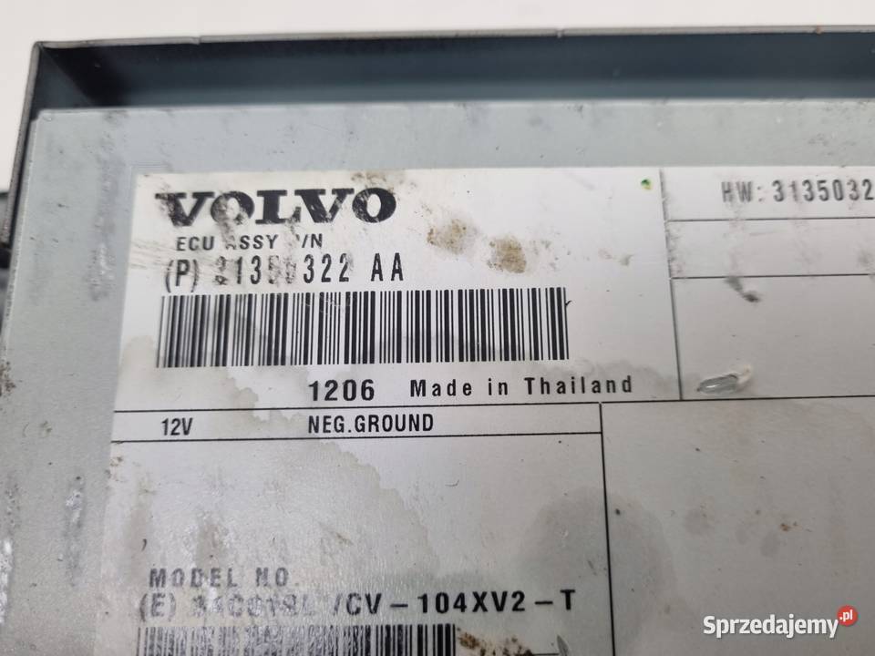 Volvo VOLVO V60 I S60 II XC60 I WZMACNIACZ RADIA