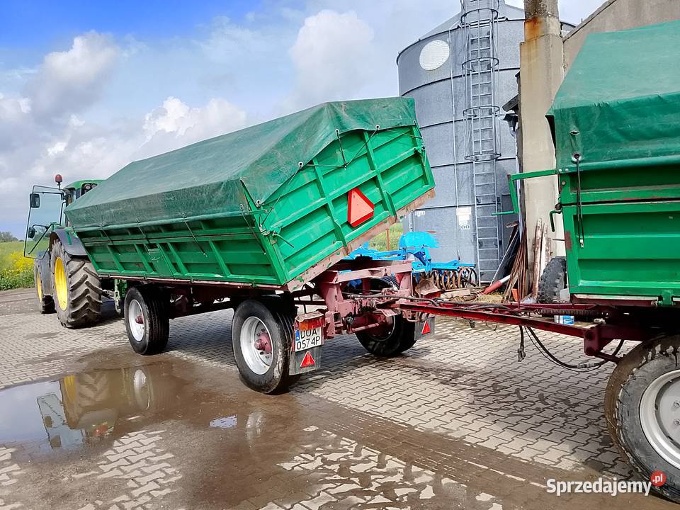 Sprzedam przyczepę rolniczą HL6011 dolnośląskie Oława