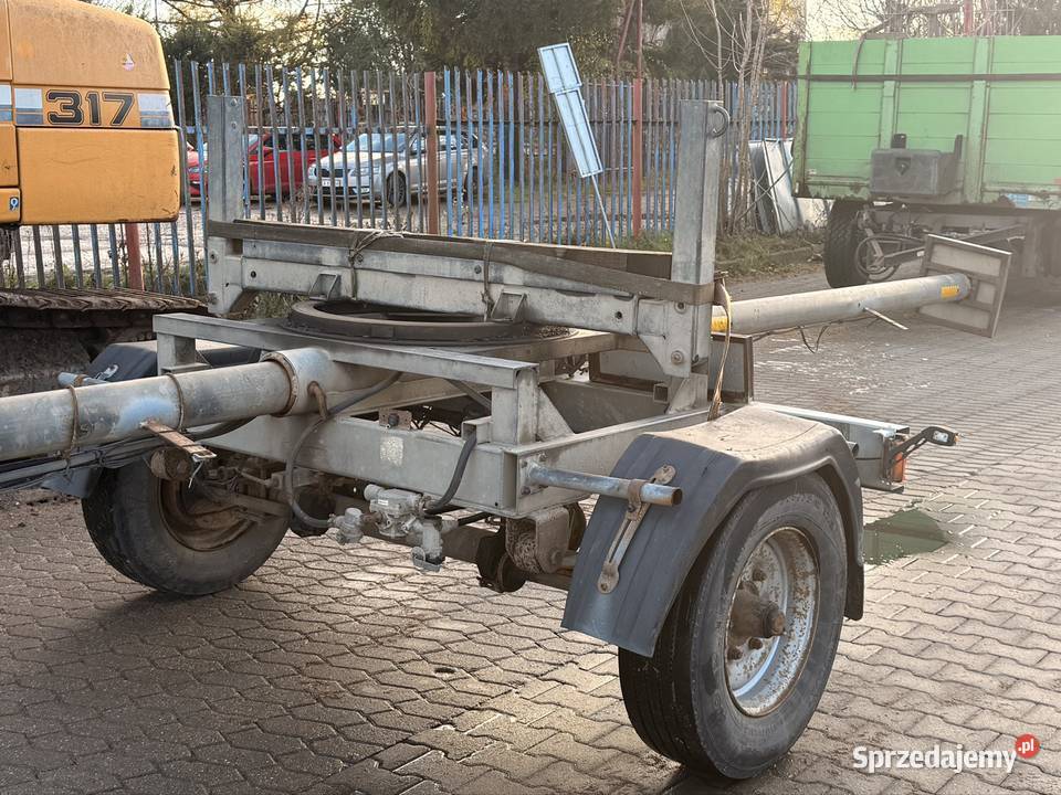 PRZYCZEPA KŁONICOWA DŁUŻYCOWA transport długich 2000kg pomorskie Gdynia