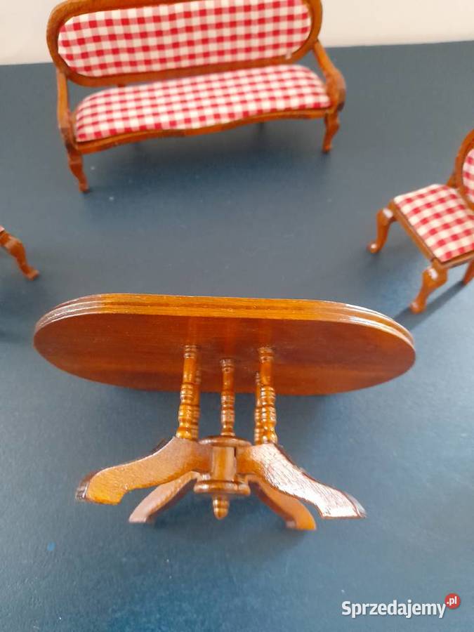 Zestaw mebelek lalek jadalnia w skali 112 Bogatynia sprzedam