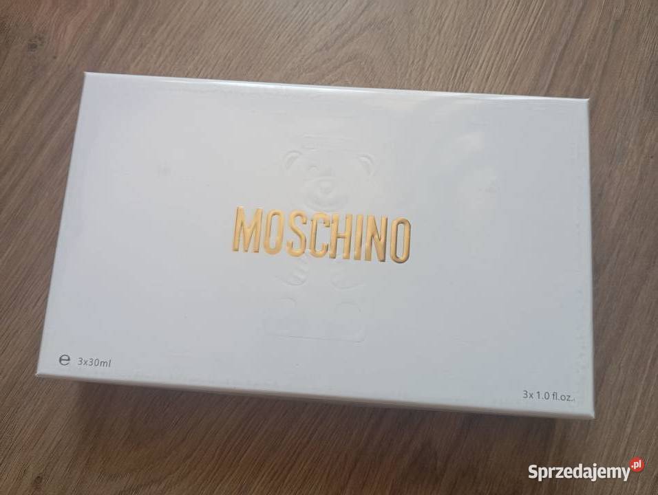 Zestaw prezentowy perfum Moschino 3 zapachy 30 Białystok