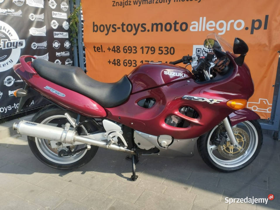 Suzuki GSXF Katana Suzuki GSX750F Rok produkcji 1998 Suzuki Barlinek