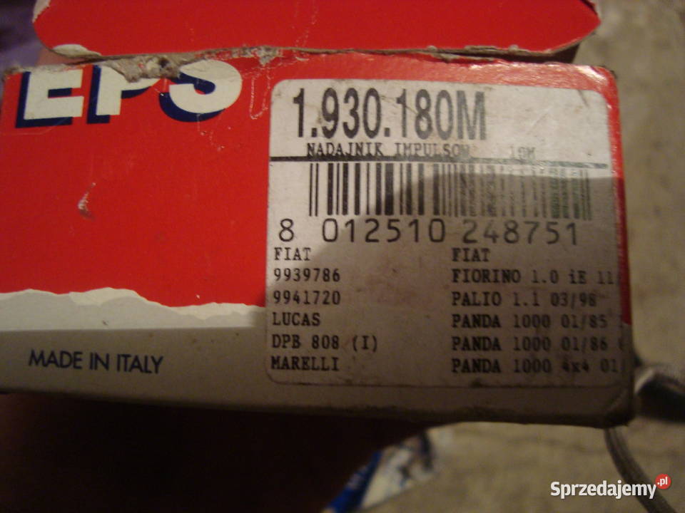 Czujnik aparatu zapłonowego fiat tipo uno panda Tarnowskie Góry