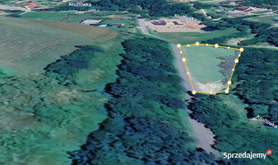 Działka Krużlowa Wyżna