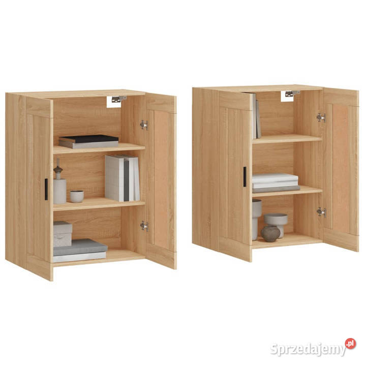 Wiszące szafki 2 dąb sonoma materiał Warszawa sprzedam