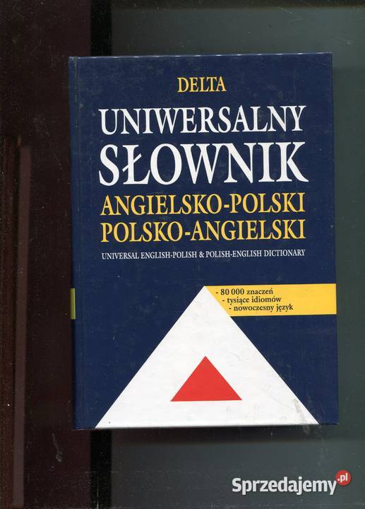 Uniwersalny słownik angielsko polski polsko twarda