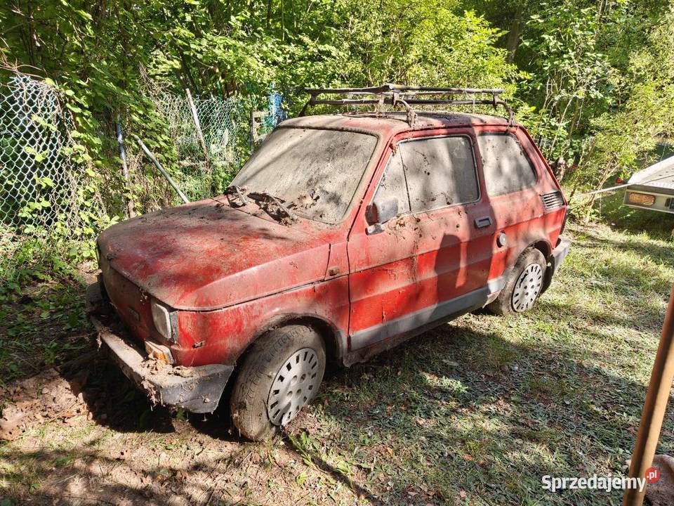 Fiat 126p Maluch na części Barn Find Pruszków