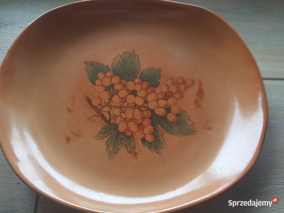 Talerz z ceramiki włoskiej wielkopolskie Wola Podłężna