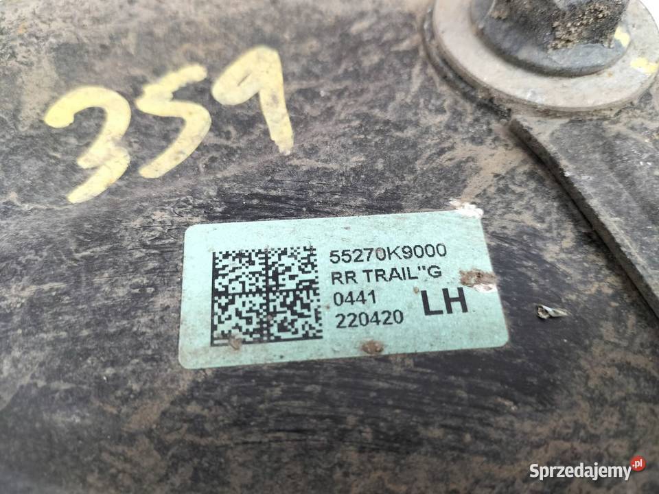 ZWROTNICA LEWY TYŁ 20 T N 275 Hyundai Veloster Zwrotnice