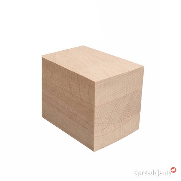 Noga Drewniana Bukowa do Mebli 8x8x10