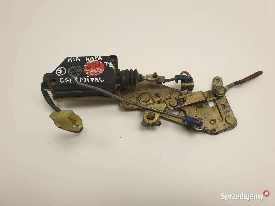 Kia Carnival I SIŁOWNIK TYLNEJ KLAPY BAGAŻNIKA Części samochodowe lubelskie Rudka