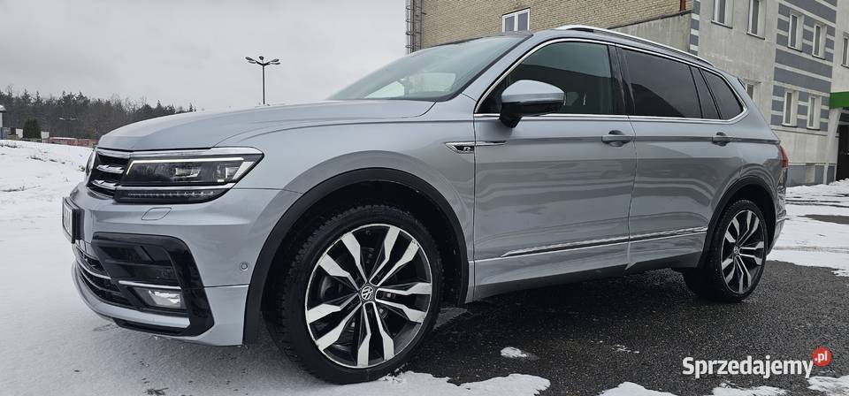 Volkswagen Tiguan 20 TDI 7osobowy 4x4 RLine DSG mazowieckie Warszawa