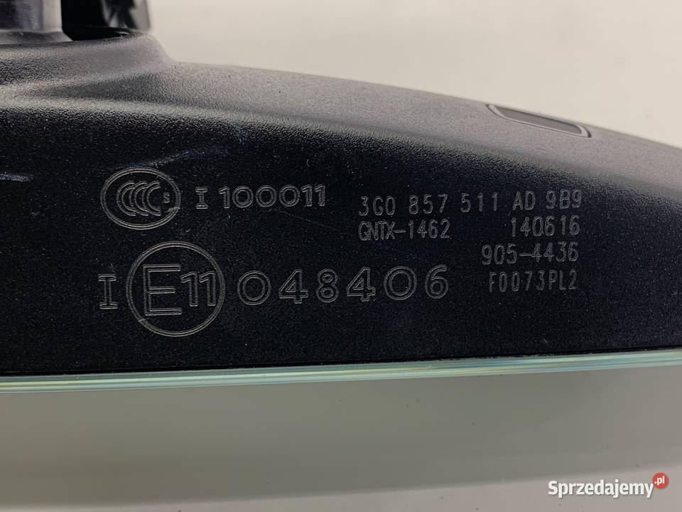 LUSTERKO WEWNĘTRZNE VW PASSAT B8 3G0857511AD sprzedam
