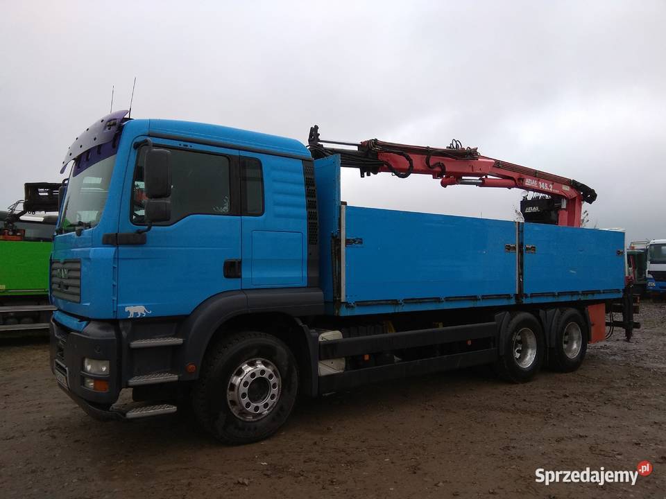 MAN TGA 26430 6X4 HDS KRAN ATLAS TEREX 1452 Dźwigi samochodowe Nowe Iganie