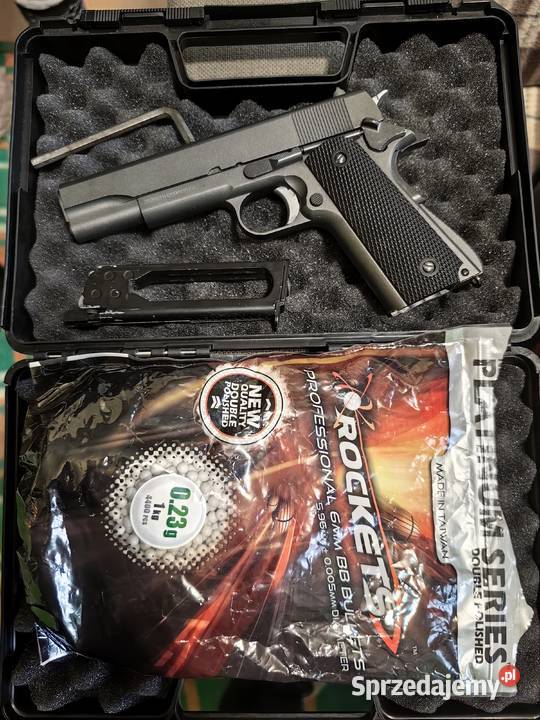 Replika pistoletu G198 CO2 szara Toruń