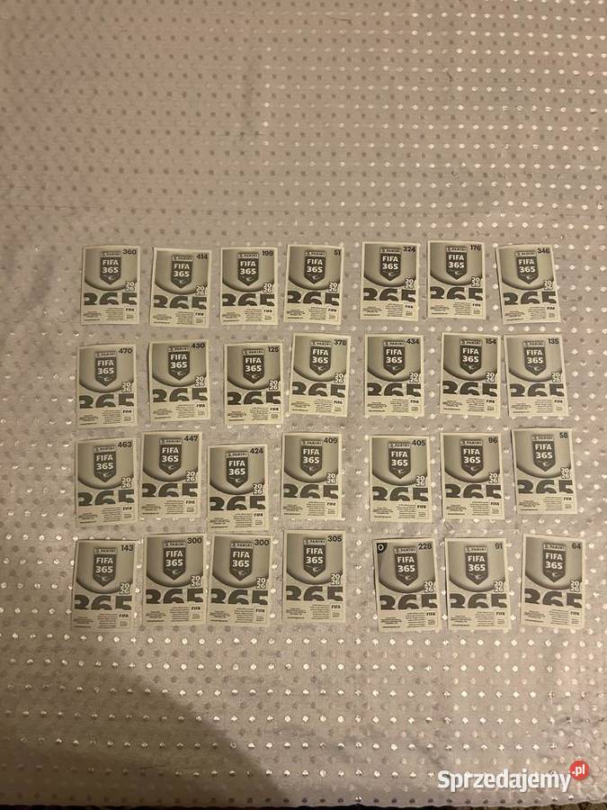 Naklejki panini fifa 365 Puszczykowo