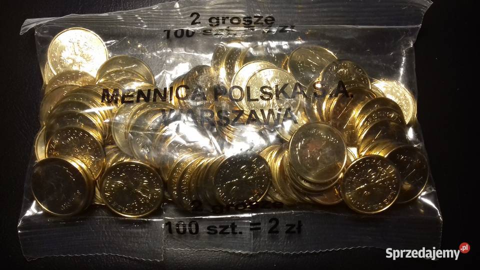 2 gr 2014 MW mennicze najrzadsze Mogilno