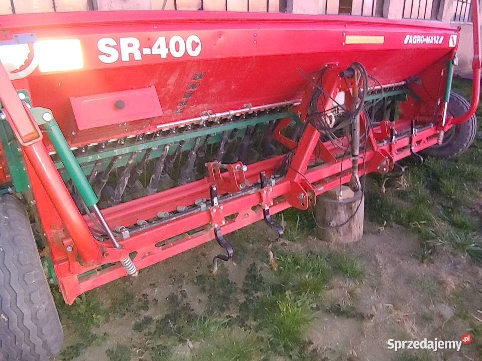 Agromasz sr400 siewnik zbożowy talerzowy