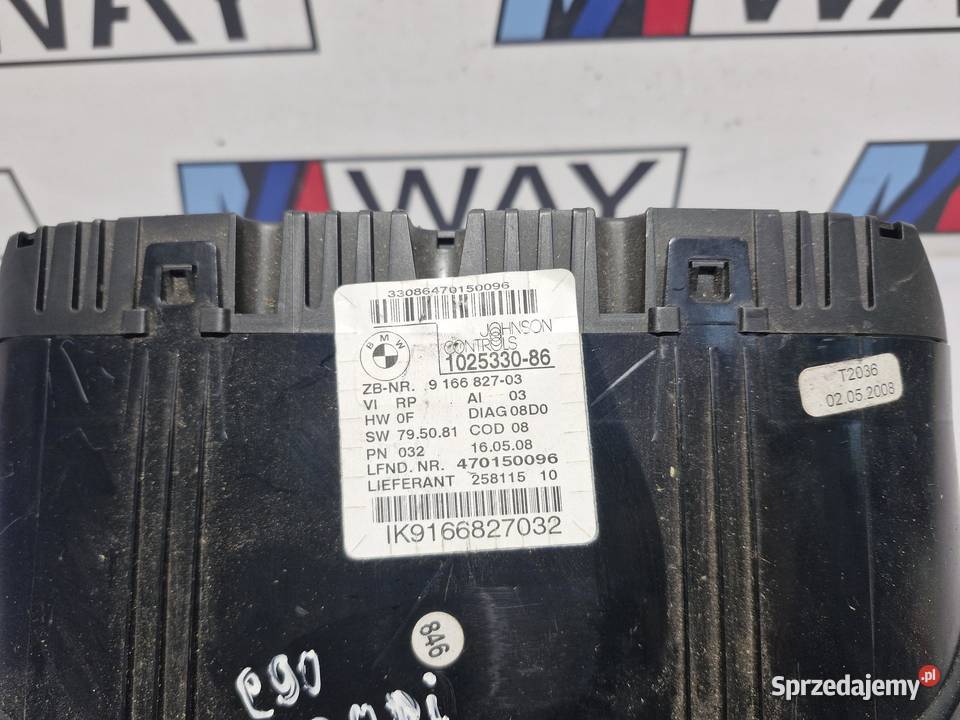 BMW E84 E90 E91 E92 E92 LICZNIK ZEGARY EUROPA