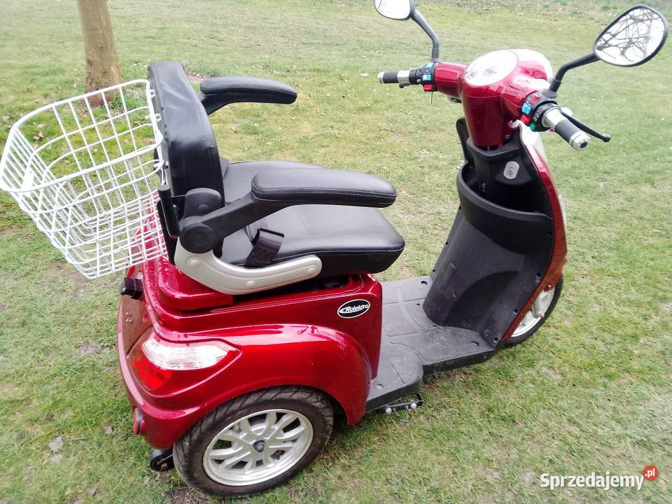 Skuter elektryczny inwalidzki trójkołowy kupiony w polskim salonie małopolskie
