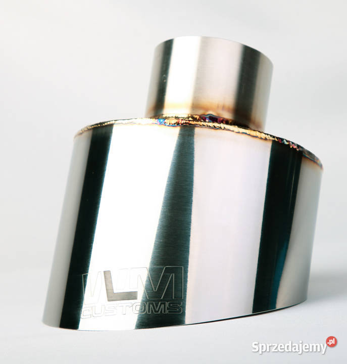 Końcówka wydechu tłumika owal stal nierdzewna Układ wydechowy śląskie Hecznarowice sprzedam