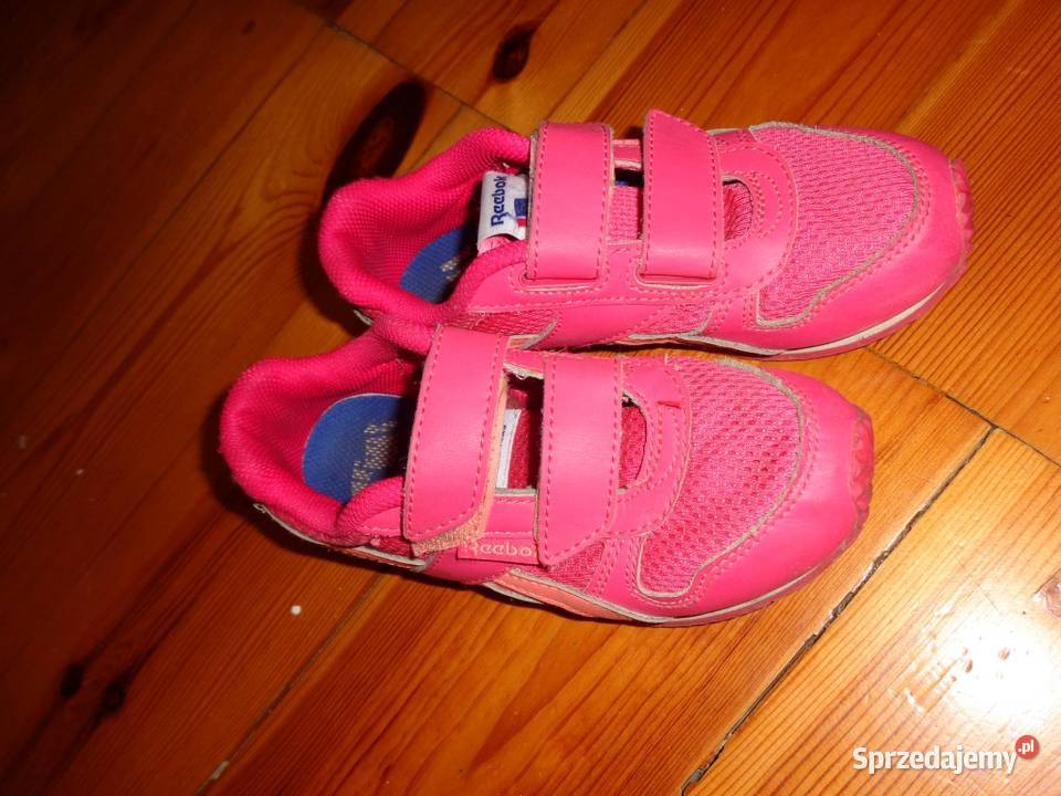 REEBOK 30 dł wkładki 180 różowe na rzepy Skwierzyna
