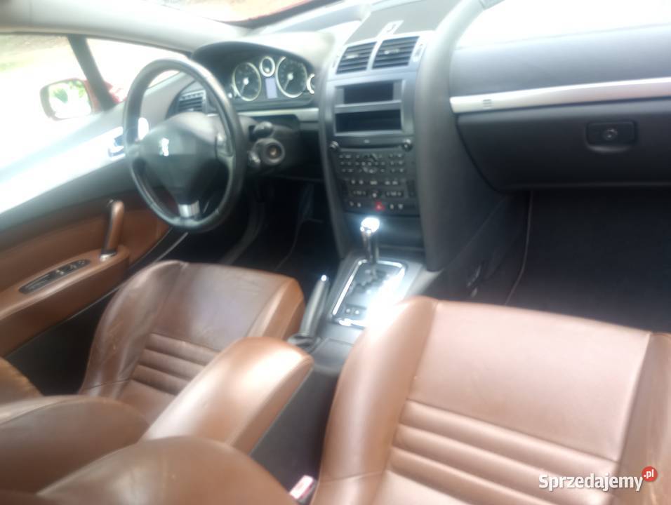 PIĘKNY Peugeot 407 coupe z roku 2007 nieuszkodzony Ruda Śląska sprzedam