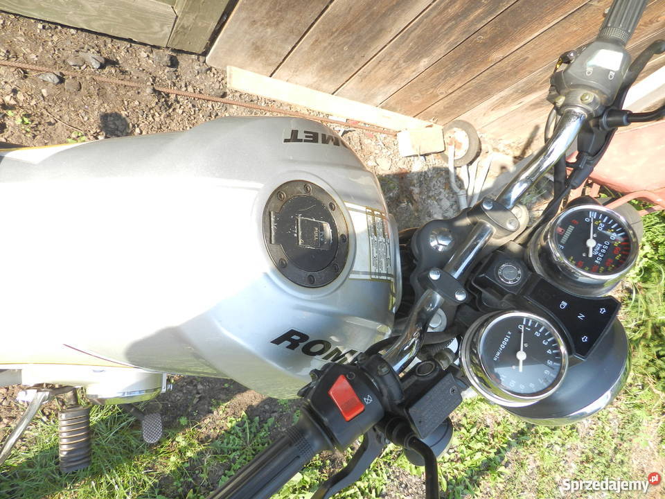 Motor Romet ZETKA ZK50 bez prawka można jeździć