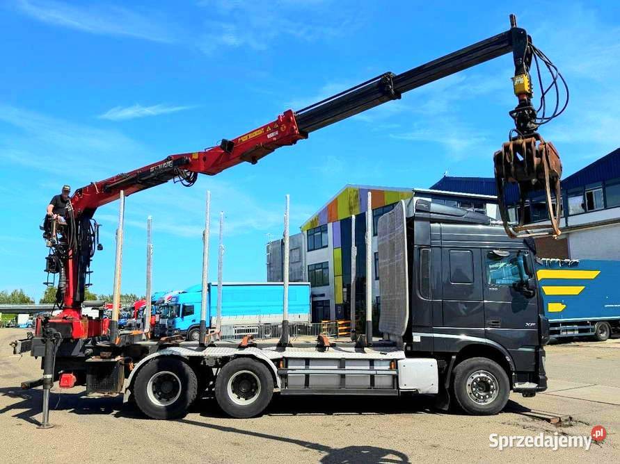 Do drewna do przewozu krotkiego drewna Daf 6x4 Warszawa