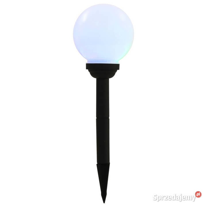Lampy solarne do ogrodu 8 LED kuliste 15 RGB Warszawa sprzedam