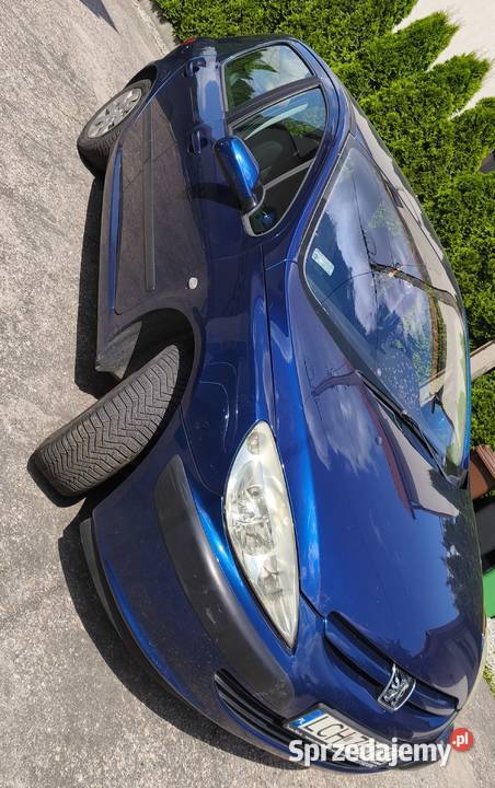 Peugeot 307 niebieski Parczew