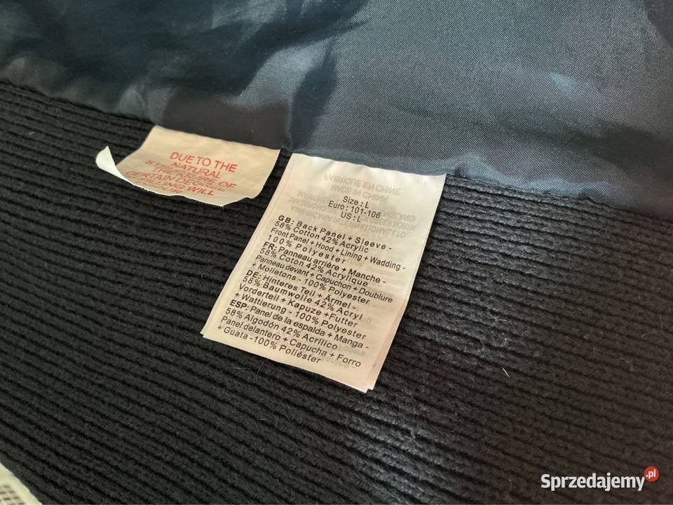Bluza Kurtka Przejsciowa Męska BENCH L Granatowa Nowa Sól