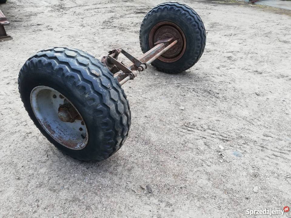 Oś przyczepa rozrzutnik nieuszkodzony kujawsko-pomorskie Samin