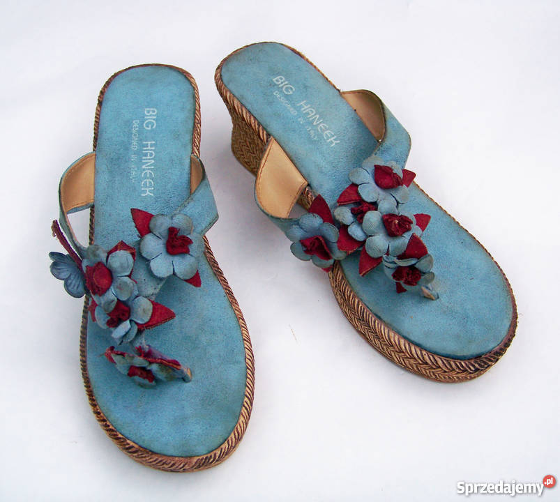 Klapki na koturnie 37 Łódź