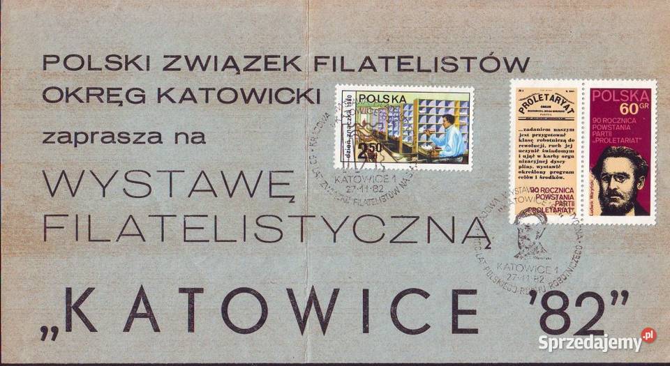 Okol inf o Wyst Filat Katowice 82 śląskie sprzedam