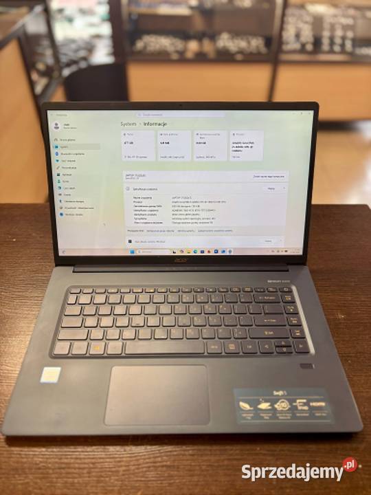Laptop Acer Swift 5 14 Intel Core i5 8 GB 512 GB Elbląg