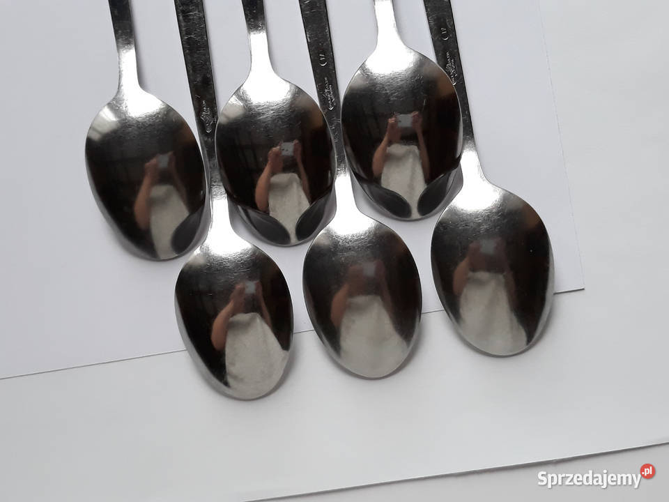 Łyżki obiadowe 2 KONWALIE Gerlach sztućce PRL Zastawa stołowa Dąbrowa Górnicza sprzedam