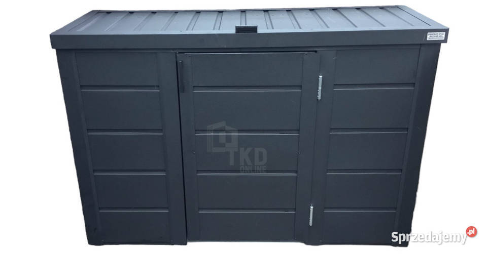 Zabudowa koszy na śmieci wiata obudowa Kwidzyn